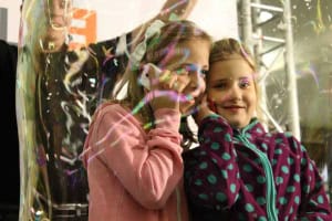 bublinový workshop bublinová show na vaší akci