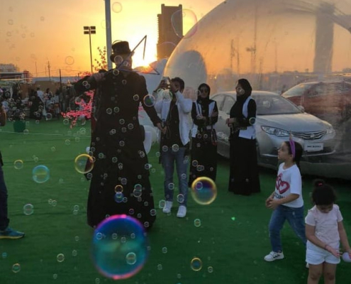 Bubbles festival Jeddah Matěj Kodeš vystoupení