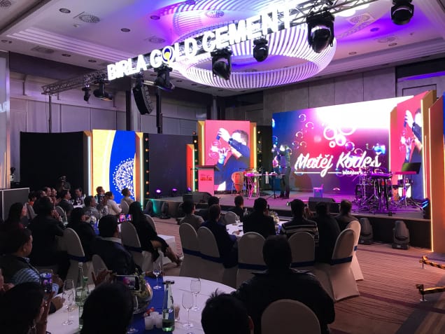 Bubble show Birla Gold Bubble show Munchen, Germany