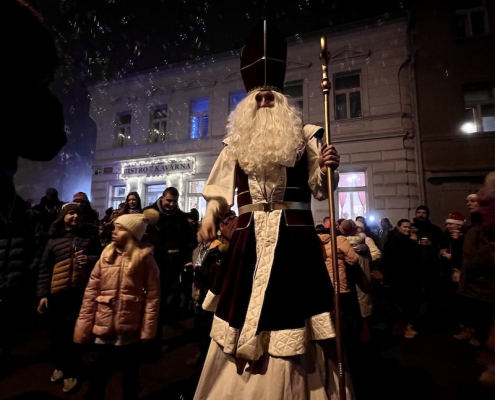 mikuláš bublinář Mikulášská bublinová show