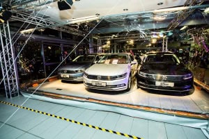 Passat v bublině auta v bublině