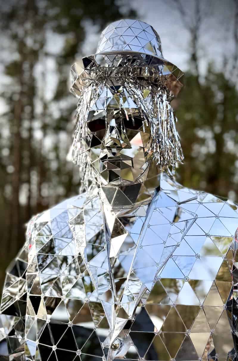 mirror bubbling show