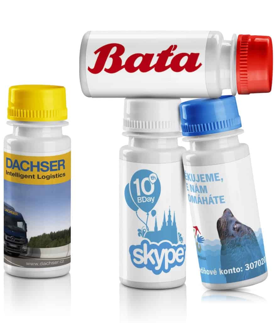 reklamní bublifuky, 60 ml