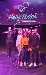 Bubbleshow v Turecku Matěj Kodeš v Istanbulu